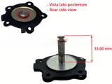 Membrana Pompa Benzina / Alberino 33 mm / Fiat 500 N – D (fino a n.° motore 746363) – Giardiniera (fino a n.° motore 220338