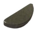 CHIAVETTA FISSAGGIO ROTORE ALTERNATORE FIAT 500/126