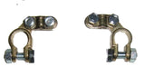 COPPIA MORSETTI BATTERIA POSITIVO + NEGATIVO FIAT 500