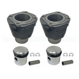 GRUPPO TERMICO COMPLETO CILINDRI PISTONI SEGMENTI 70 mm   540 cc FIAT 500 D/F/L