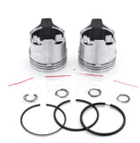 SERIE PISTONI COMPLETI DI SEGMENTI 70 mm 540 cc FIAT 500 D/F/L