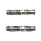 COPPIA PRIGIONIERI FISSAGGIO STAFFA MARMITTA SU BASAMENTO FIAT 500 N/D/F/L