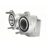 COLLETTORE IN ALLUMINIO FIAT 500/126 CON TESTA MOTORE FIAT PANDA PER CARBURATORE DOPPIO CORPO DA 40 ALFA ROMEO