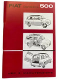 LIBRETTO USO E MANUTENZIONE FIAT 500 GIARDINIERA