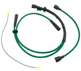 CAVI CANDELE VERDI FIAT 500 F L R BOBINA DESTRA