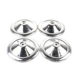 SERIE 4 COPPE RUOTA IN ACCIAIO INOX FIAT 500 F