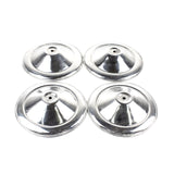 SERIE 4 COPPE RUOTA IN ACCIAIO INOX FIAT 500 F