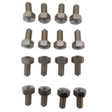 KIT 16 COLONNETTE ALTA QUALITÀ PER FISSAGGIO CERCHIO RUOTA FIAT 500 N D