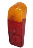 LENTE IN PLASTICA PER FANALE POSTERIORE SINISTRO SENZA CATADIOTTRO FIAT 500 N (FINO AL 1959) 500D