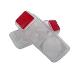 COPPIA PLASTICHE FANALI POSTERIORI BIANCHE FIAT 500 F L R
