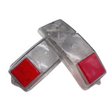 COPPIA PLASTICHE FANALI POSTERIORI FUME’ FIAT 500 F L R