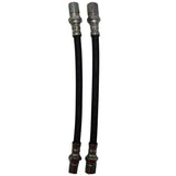 COPPIA TUBI FRENO POSTERIORI FLESSIBILI FIAT 500 F DA TELAIO 1.799.302 L R GIARDINIERA