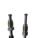 COPPIA TUBI FRENO POSTERIORI FLESSIBILI FIAT 500 F DA TELAIO 1.799.302 L R GIARDINIERA