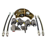 KIT IMPIANTO FRENANTE COMPLETO FIAT 500 F FINO AL 1968