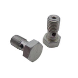 COPPIA VITE CAVA TRA CILINDRETTO E TUBO FRENO FIAT 500