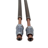 COPPIA TUBI FRENO POSTERIORI IN RAME FIAT 500 D F 1°SERIE FINO A TELAIO 1799301