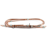 KIT COMPLETO TUBI FRENO IN RAME FIAT 500 GIARDINIERA FINO A TELAIO 299.234