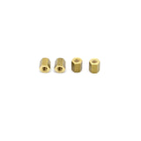 SERIE 4 DADI IN BRONZO FISSAGGIO MARMITTA SU COLLETTORE FIAT 500 N D F L R