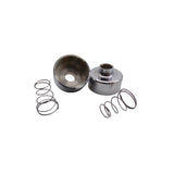 COPPIA COPERCHI CROMATI PER PERNI BRACCI TERGICRISTALLO FIAT 500 N D