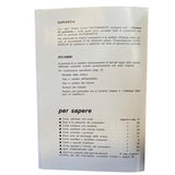 LIBRETTO USO E MANUTENZIONE AUTOBIANCHI 500 GIARDINIERA