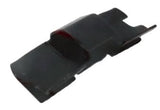 MOLLETTA PER FISSAGGIO CORNICE CROMATA IN ACCIAIO PROIETTORE ANTERIORE AUTOBIANCHI BIANCHINA E FIAT 600