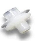 Molletta in plastica fissaggio modanatura sottoporta in alluminio o acciaio Fiat 500 F/L  Fiat 600 e GIARDINIERA