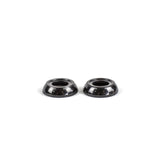 COPPIA ROSONI NERI MANIGLIE APRIPORTA FIAT 500 F