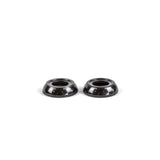 COPPIA ROSONI NERI MANIGLIE ALZACRISTALLO FIAT 500 F R
