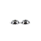COPPIA ROSONI CROMATI MANIGLIE ALZACRISTALLO FIAT 500 L