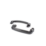 COPPIA MANIGLIE TIRAPORTA INTERNE NERE FIAT 500 F R