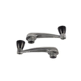 COPPIA MANIGLIE ALZACRISTALLO IN ALLUMINIO FIAT 500 N D GIARDINIERA E BIANCHINA