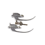 COPPIA MANIGLIE APRI PORTA ESTERNE IN ALLUMINIO FIAT 500 N D GIARDINIERA