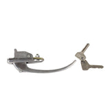 MANIGLIA IN ALLUMINIO PORTELLONE POSTERIORE FIAT 500 GIARDINIERA (CON CHIAVE)