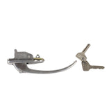 MANIGLIA IN ALLUMINIO PORTELLONE POSTERIORE FIAT 500 GIARDINIERA (CON CHIAVE)