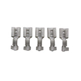 5 TERMINALI TIPO PIATTO PER CABLAGGIO ELETTRICO FIAT 500 F L R
