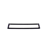 CORNICE TARGA ANTERIORE IN PLASTICA NERA FIAT 500 TARGHE FINO AL ‘75