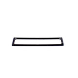 CORNICE TARGA ANTERIORE IN PLASTICA NERA FIAT 500 TARGHE FINO AL ‘75