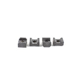 KIT 4 GOMMINI PARACOLPO BATTUTA CON RINFORZO IN METALLO SEDILI FIAT 500 D F L R