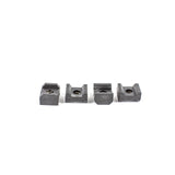 KIT 4 GOMMINI PARACOLPO BATTUTA CON RINFORZO IN METALLO SEDILI FIAT 500 D F L R