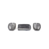 KIT COPRI PEDALI COMPLETO IN GOMMA FIAT 500