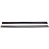 COPPIA BATTITACCO IN ALLUMINIO ANODIZZATO NERO FIAT 500 L
