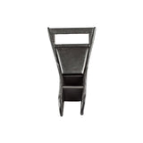 MOBILETTO PORTARADIO IN LEGNO RIVESTITO IN SCAY NERO FIAT 500