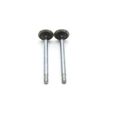 COPPIA DI VALVOLE PER SCARICO MOTORE MISURA STANDARD FIAT 500 D F L EPOCA