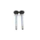 COPPIA DI VALVOLE PER SCARICO MOTORE MISURA STANDARD FIAT 500 D F L EPOCA