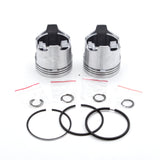 COPPIA PISTONI COMPLETI 77,00 MM CON SEGMENTI FIAT 500-126 650 CC