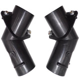 COPPIA BOCCHETTE IN PLASTICA SOTTO CRUSCOTTO RISCALDAMENTO FIAT 500