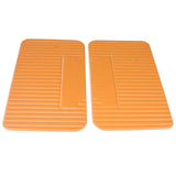 COPPIA PANNELLI PORTA ANTERIORI OCRA FIAT 500 L