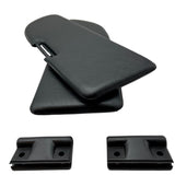 KIT CERNIERE E PANTINE PARASOLE COLORE NERO FIAT 500