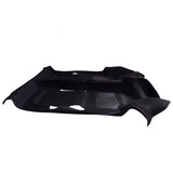TAPPETO INTERNO PREFORMATO IN MOQUETTE RASA COLORE NERO DOPPIO ZERBINO FIAT 500