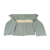 FODERE SEDILI IN TESSUTO VERDE E VIPLA FIAT 500 D